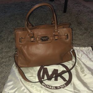 Tan Michael Kors purse